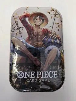 One Piece TCG Card Game Mini Tin Vol 2 English 2 Packs OP 13 + Promo Pack NEW - Image 1