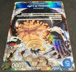 Monkey.D.Luffy TR Op11-058 One Piece Carrying On His Will English TCG NM - Image 2