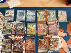 Pokemon TCG V Ultra Rare 16 Card Lot - Image 1