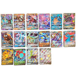 Pokemon TCG Cards GX/V/VMAX Lot (16 Cards) Halo Ultra Rare, Promos, Full Art - Image 1