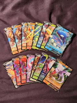 Pokemon TCG V Cards Lot Of 16 Cards - Image 1