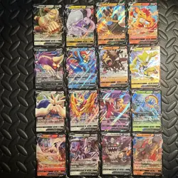 All V Pokemon Lot CLEAN TCG 16 Card Lot - Holo - NM - - Image 1