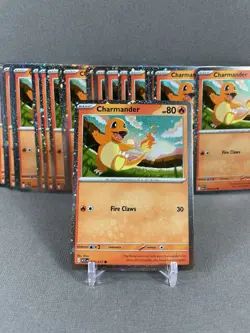 30x Charmander 020/217 Cosmos Holo Ascended Heroes Pokemon Promo Card - Image 1
