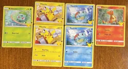 2021 Pokemon McDonald's 54 Card Celebrations 25th Anniversary Non Holo Lot - Image 1