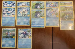 2021 Pokemon McDonald's 54 Card Celebrations 25th Anniversary Non Holo Lot - Image 3