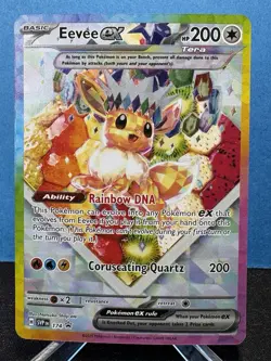 Eevee EX 174 Promo Pokemon TCG Scarlet & Violet Promo Cards - NM - Image 1