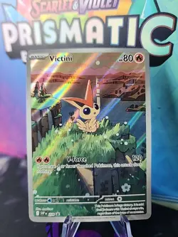 Victini 208 Sv: Scarlet & Violet Black Star Promo Card NM #208 - Image 1
