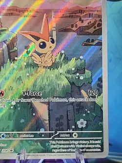 Victini 208 Sv: Scarlet & Violet Black Star Promo Card NM #208 - Image 4
