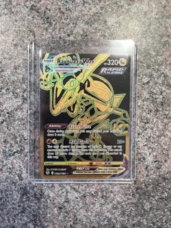 Rayquaza VMAX Gold Card TG29/TG30 Silver Tempest - Image 1