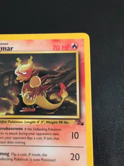 Magmar 39/62 First Edition Pokemon Card Fossil - Image 3