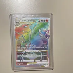 Pokemon Charizard VSTAR Ultra Rare Holo Brilliant Stars 018/172 TCG Card - Image 1
