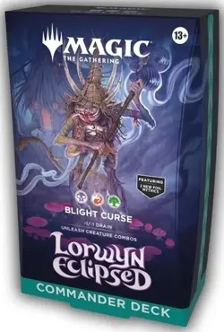 MTG Magic Lorwyn Eclipsed Blight Curse Commander Deck SEALED NEW - Image 1