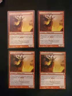 4x Priest of Urabrask New Phyrexia NM Magic The Gathering MTG Tcg Playset X4 4 - Image 1