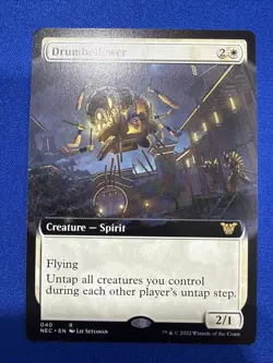 Drumbellower (Extended Art) Commander: Kamigawa: Neon Dynasty Regular - Image 1