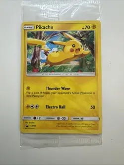 Pokemon TCG Sun & Moon Promo - Pikachu SM04 Target Exclusive - Sealed NM-M - Image 1