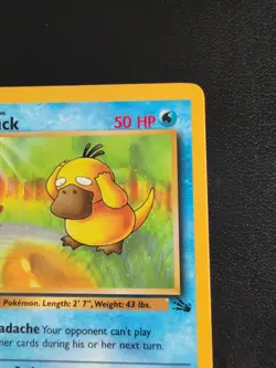 Psyduck First Edition Pokemon Fossil 53/62 Fossil - Image 3