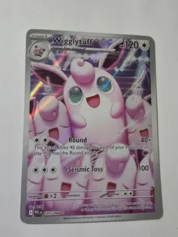 Pokemon Phantasmal Flames Wigglytuff IR 105/094 NM - Image 1