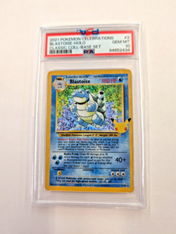 2021 Pokemon Celebrations Blastoise - Holo #2 Classic Coll-Base Set PSA10 GEM MT - Image 1