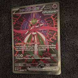 Pokemon Iron Valiant ex Special Illustration Rare Holo Sv: Prismatic Evolutions. - Image 1
