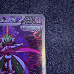 Pokemon Iron Valiant ex Special Illustration Rare Holo Sv: Prismatic Evolutions. - Image 5