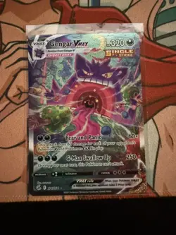 2021 Pokemon Gengar VMAX 271/264 Alt Art Fusion Strike - Image 1