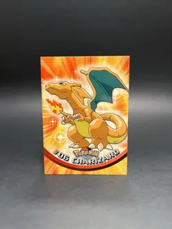 1999 Topps Pokemon TCG Charizard #06 Non-Holo TV Series 1 Blue Logo - Image 1