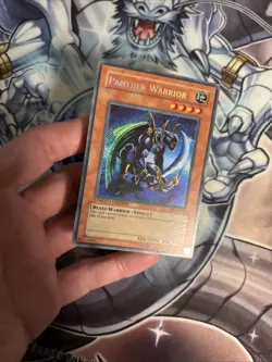 (MC) Yugioh Panther Warrior CT2-EN006 Secret Rare Limited Edition VLP - Image 2