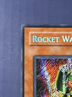 Yugioh Rocket Warrior CT2-EN005 Secret Rare Limited VLP - Image 4