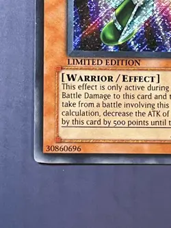 Yugioh Rocket Warrior CT2-EN005 Secret Rare Limited VLP - Image 5