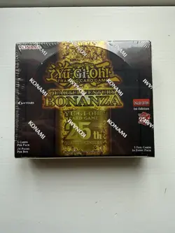 1X QUARTER CENTURY BONANZA BOOSTER BOX 1ST EDITION SEALED Yu-Gi-Oh - Image 1
