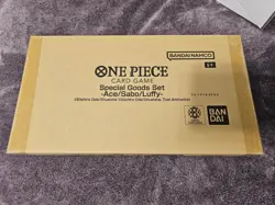One Piece Card Game: Special Goods Set -Ace/Sabo/Luffy - New Sealed #3 - Image 1