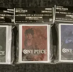 One Piece TCG Card Sleeves Bundle Set of 3 | Bandai Namco - Image 1