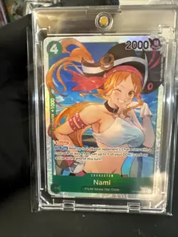 Nami OP14-031 (SR) The Azure Sea’s Seven One Piece TCG English Super Rare - Image 1