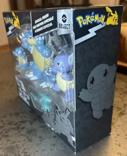 Pokemon Select Squirtle, Wartortle & Blastoise Evolution Figure Multi-Pack - New - Image 2