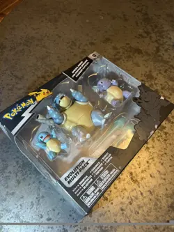 Pokemon Select Squirtle, Wartortle & Blastoise Evolution Figure Multi-Pack - New - Image 5