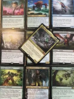 Yarok the Desecrated - Landfall - Commander EDH Mtg Custom Deck Magic Card - Image 1