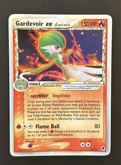 2006 Pokemon Card Gardevoir EX (Delta Species) 93/101 Dragon Frontiers Holo TCG - Image 1