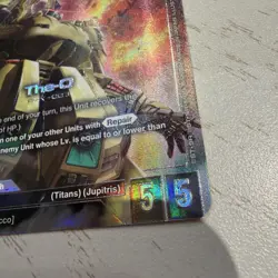 The-O GD03-002 LR+ Alt Art Steel Requiem Gundam TCG Card Game CCG English - Image 5