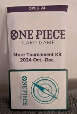 ONE PIECE CARD GAME STORE TOURNAMENT KIT 2024 OCT - DEC - SEALED - Image 1