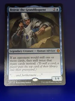 Bruvac the Grandiloquent Jumpstart Mythic Card Regular NM Condition 010/078 JMP - Image 1