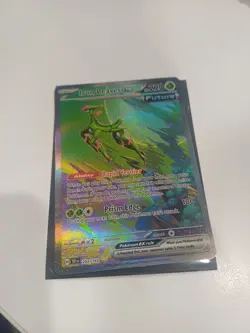Pokemon TCG Iron Leaves EX 203/162 Special Illustration Rare, Temporal Forces - Image 4