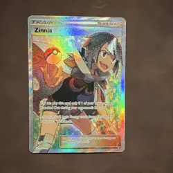 Pokemon TCG Zinnia Trainer Full Art Holo 70/70 Dragon Majesty - Image 1