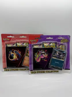 Pokemon TCG Ascended Heroes Tech Sticker Collection Set Of 2 Charmander Gastly - Image 1