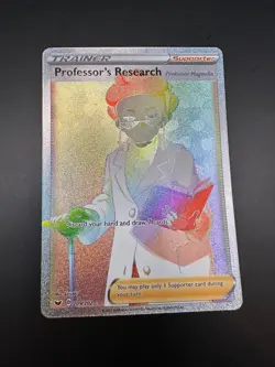 Pokemon - Professor's Research - 209/202 - SWSH Sword & Shield - Secret Rare - Image 1