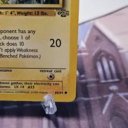 Pikachu 60/64 1st Edition Lightly Played LP Jungle Set 1999 WOTC Pokemon Card - Image 4