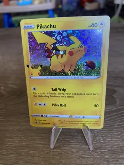 Pokemon Pikachu TCG SWSH039 General Mills 25th Anniversary Holo Promo Card MINT - Image 1