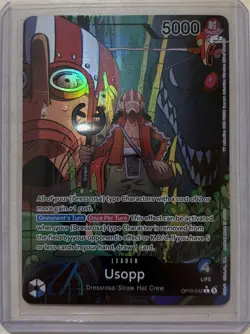 One Piece Royal Blood Usopp OP10-042 Parallel Alternate Alt Art Leader NM - Image 1
