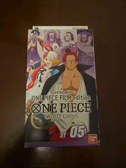 Bandai One Piece CCG One Piece Film Edition ST05 Starter Deck Brand New Sealed 811039038953 - Image 1