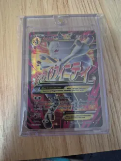 Pokemon TCG XY: Breakthrough M Mewtwo EX Holo Ultra Rare 160/162 - Image 1