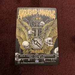 Anguished Unmaking Secret Lair Drop Regular Card (138) NM Magic The Gathering - Image 1